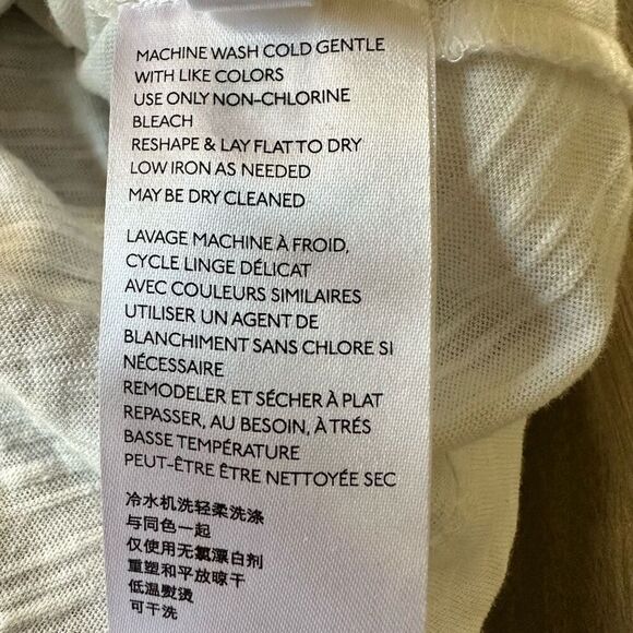 Anthropologie Annie Embroidered Off The Shoulder Top size XS White Black - Picture 9 of 10